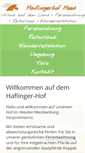 Mobile Screenshot of haflingerhof-heed.de